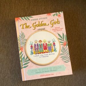 The Golden Girls Cross Stitch Book / Kit